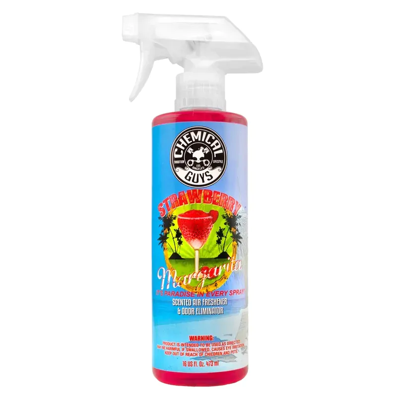 Ароматизатор та нейтралізатор запахів полунична маргарита Chemical Guys Strawberry Margarita Air Freshener 473мл