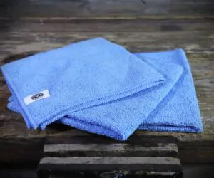 Рушник з ультратонкої мікрофібри Chemical Guys Ultra-Fine Microfiber Towel Blue 40x40см, 1шт (MIC102)