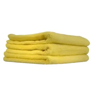 Рушник мікрофібровий Chemical Guys Ultra Fine Microfiber Towel Yellow 40x40см, 1шт (MIC103_3)