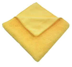 Рушник мікрофібровий Chemical Guys Ultra Fine Microfiber Towel Yellow 40×40см, 1шт (MIC103)