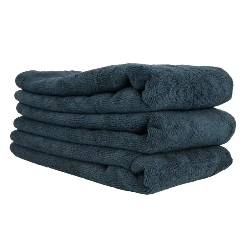 Рушник з мікрофібри робоча конячка Chemical Guys Workhorse Professional Grade Microfiber Towel Black 60x40cm, 1шт. (MIC361)