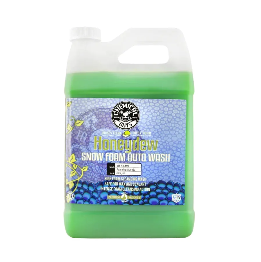Автошампунь концентрований з медовим ароматом Chemical Guys Honeydew Snow Foam Extreme Suds Cleansing Wash Shampoo 1893мл