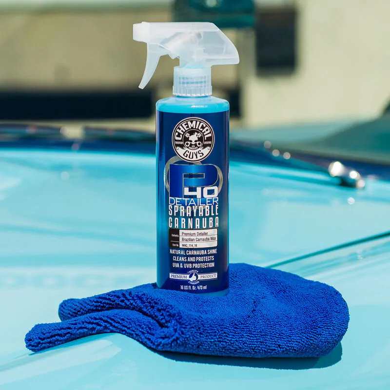 Детейл-спрей з карнаубським воском Chemical Guys P40 Quick Detail Spray Natural Carnauba Shine 473мл (WAC114_16)