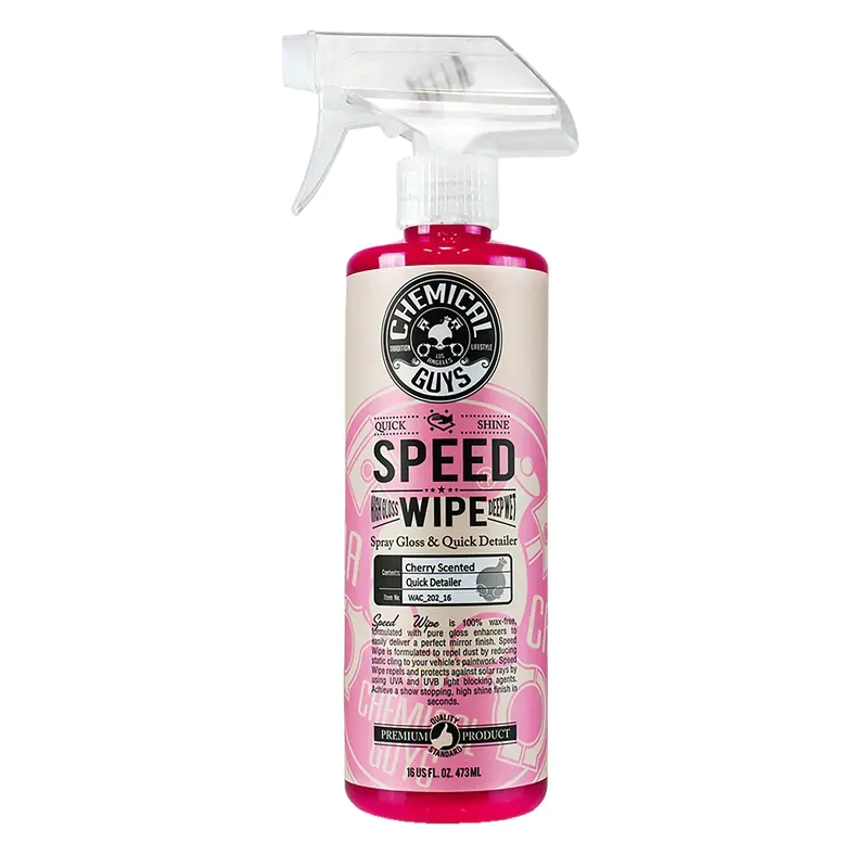 Детейл спрей для кузова, високий глянць, аромат вишні Chemical Guys Speed Wipe 473мл