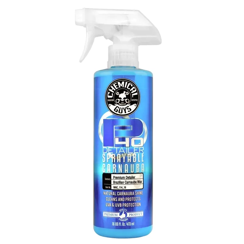 Детейл-спрей з карнаубським воском Chemical Guys P40 Quick Detail Spray Natural Carnauba Shine 473мл (WAC114_16)