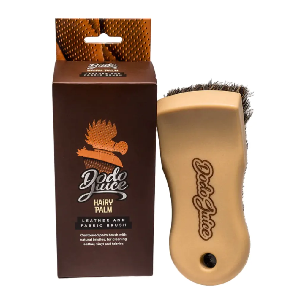 Щітка з натурального ворсу для тканини, шкіри, текстилю Dodo Juice Hairy Palm