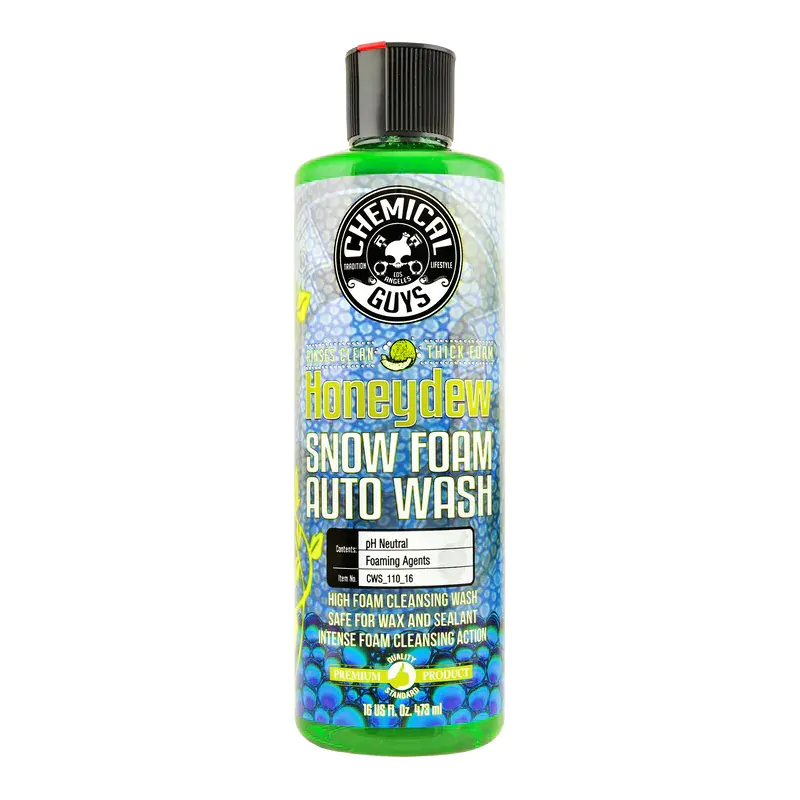 Автошампунь концентрований з медовим ароматом Chemical Guys Honeydew Snow Foam Extreme Suds Cleansing Wash Shampoo 473мл