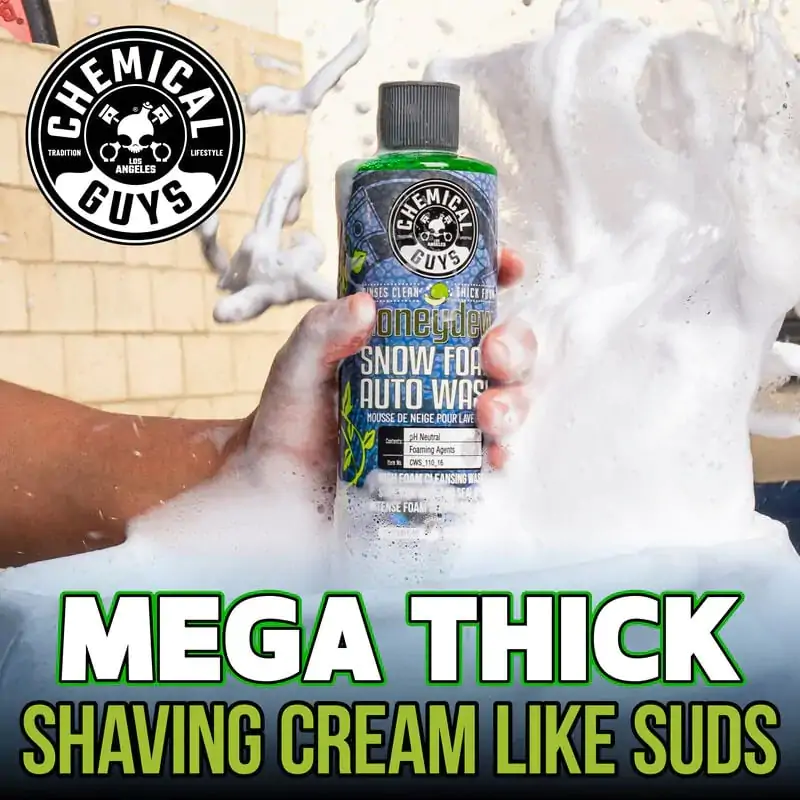 Автошампунь концентрований з медовим ароматом Chemical Guys Honeydew Snow Foam Extreme Suds Cleansing Wash Shampoo