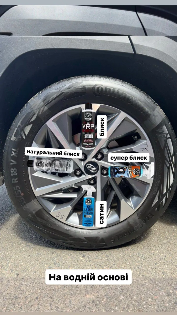 Глянцевий блиск для шин Chemical Guys Tire Kicker Extra Glossy Tire Shine 473мл (TVD113_16)