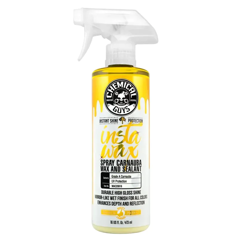 Поліроль спрей Chemical Guys Instawax Liquid Carnauba Shine and Protection Spray 473мл (WAC209_16)