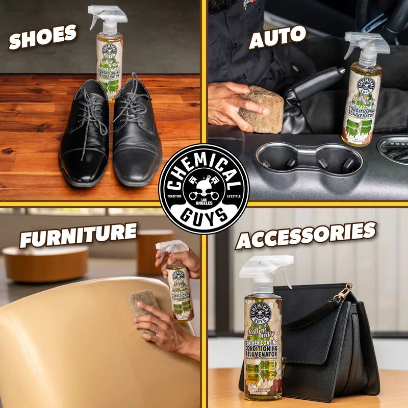 Кондиціонуючій засіб нектар для шкіри Chemical Guys Leather Nectar Leather Coating Conditioning Rejuvenator 473мл (SPI224_16)