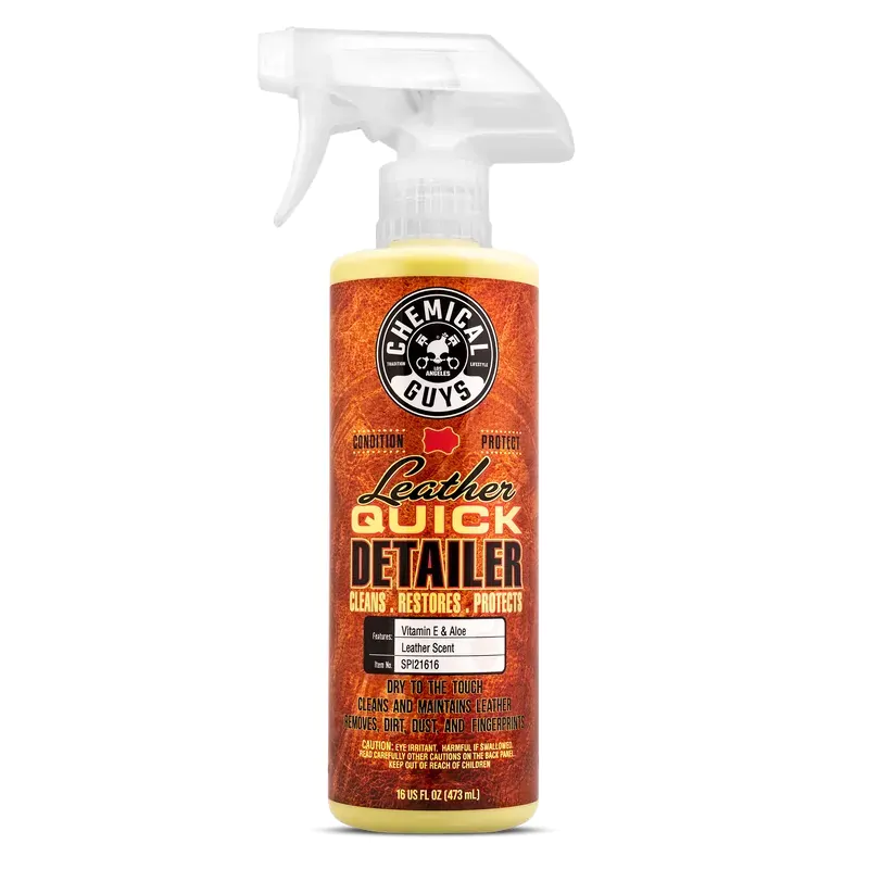 Квік детейлер для шкіри з вітаміном Chemical Guys E Leather Quick Detailer 473мл (SPI216_16)