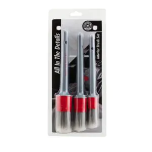 Набір пензлів для детейлінга інтер’єра Chemical Guys All In The Details Interior Detailing Brushes (ACC600)