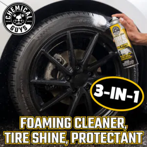 Очищуюча піна для шин 3 в 1 Chemical Guys Сling on Tire Foam High Gloss 3 in 1 Cleaner, Protectant & Dressing 539мл (TVDSPRAY103)