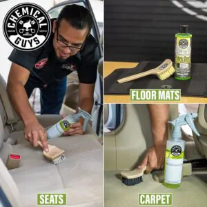 Очищувач для оббивки та килимів з ароматом цитрусу Chemical Guys Foaming Citrus Fabric Clean 1893мл (CWS203_64)