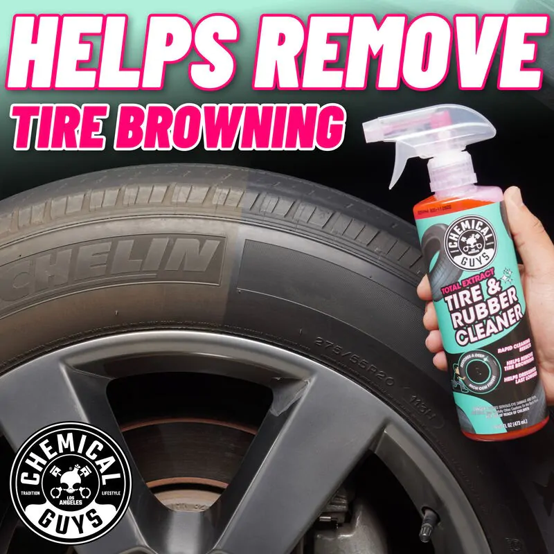 Очисник шин і гуми Chemical Guys Total Extract Tire & Rubber Cleaner 473мл (CLD302_16)