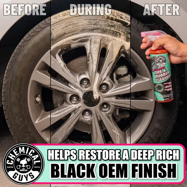 Очисник шин і гуми Chemical Guys Total Extract Tire & Rubber Cleaner 473мл (CLD302_16)