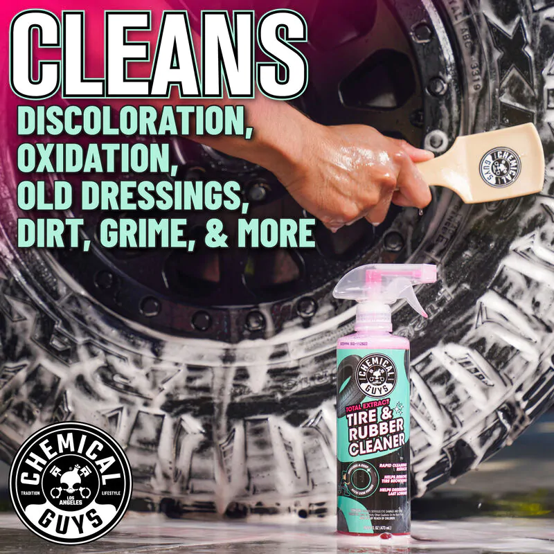 Очисник шин і гуми Chemical Guys Total Extract Tire & Rubber Cleaner 473мл (CLD302_16)