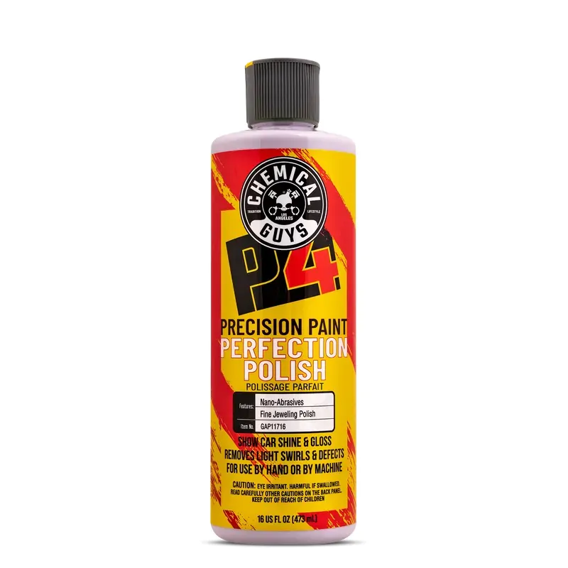 Паста полірувальна дрібноабразивна Chemical Guys P4 Precision Paint Perfection Polish 473мл (GAP117_16)