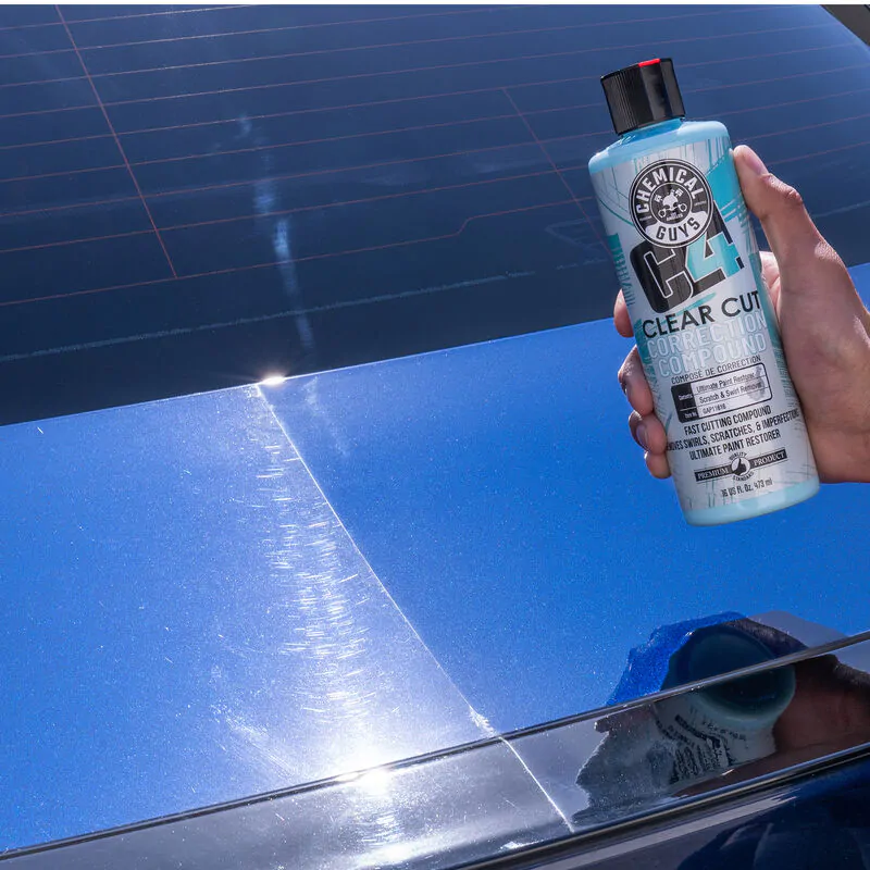 Паста полірувальна абразивна Chemical Guys C4 Clear Cut Correction Compound 473мл (GAP116_16)