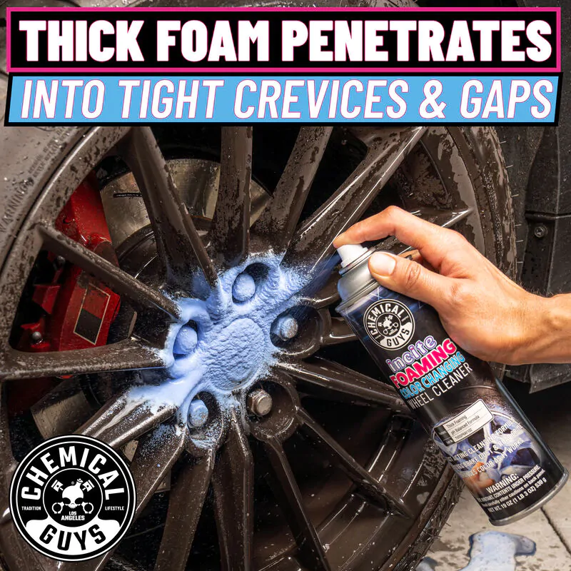 Піна-очисник коліс Chemical Guys Incite Color Changing Wheel Cleaner 561мл (TVDSPRAY102)