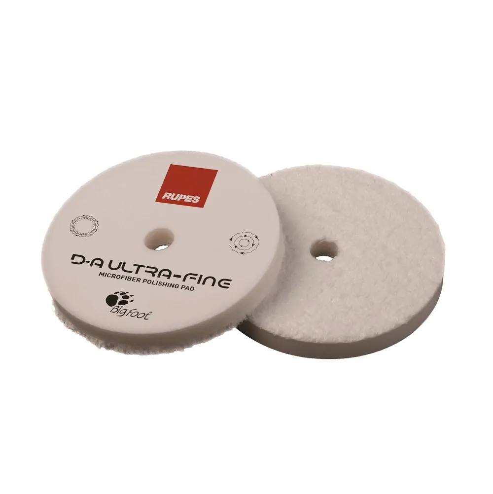 Полірувальний круг з мікрофібри ультрам’який RUPES D-A Extra Cut Microfiber Pad Ultra Fine Ø130 мм (9.MF130S)