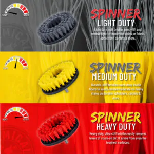 Щітка під дриль м'яка Chemical Guys Spinner Carpet Drill Brush Light Duty (ACC506)