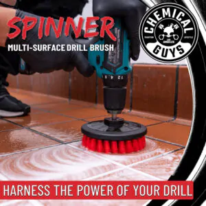 Щітка під дриль жорстка Chemical Guys Spinner Carpet Drill Brush Heavy Duty (ACC508)