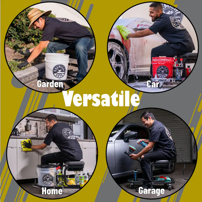 Стілець для детейлінгу м`який Chemical Guys Ultimate Utility Soft Stool (ACC618)