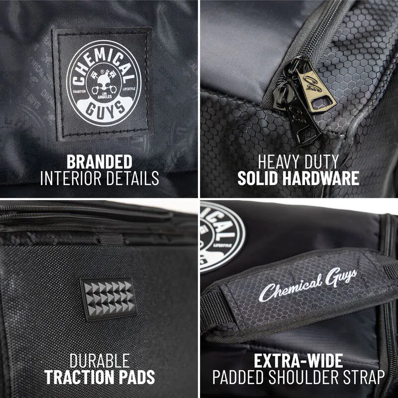 Chemical Guys Arsenal Range Trunk Organizer & Detailing Bag With Polisher Pocket (ACC614)
