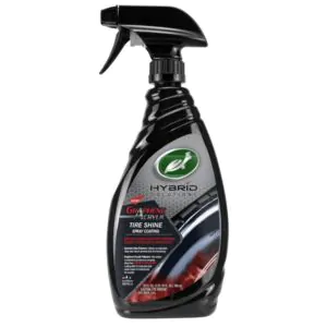 Поліроль для чорніння шин з графеном Turtle Wax HS Graphene Acrylic Tire Shine Spray Coating (53747)