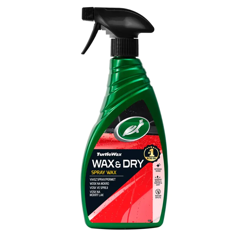 Поліроль для вологого кузова Turtle Wax Wax & Dry 500мл (52795)