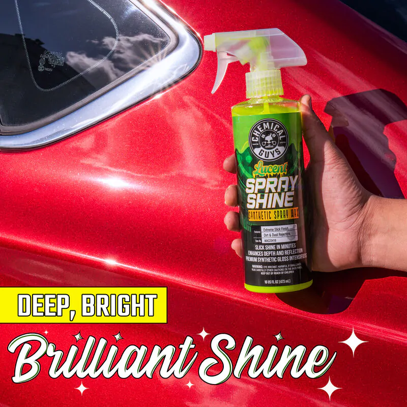 Віск-спрей з полімерами Chemical Guys Lucent Spray Shine Synthetic Spray Wax 473мл (WAC234_16)