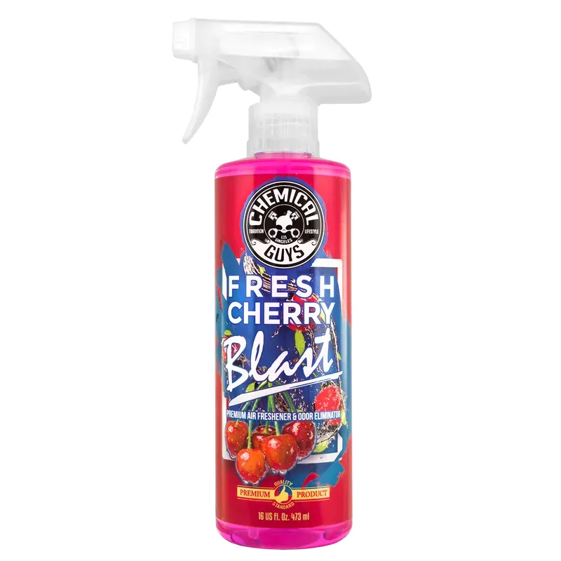 Ароматизатор та нейтралізатор запахів вишня Chemical Guys Fresh Cherry Blast Air Freshener 473мл (AIR228_16)