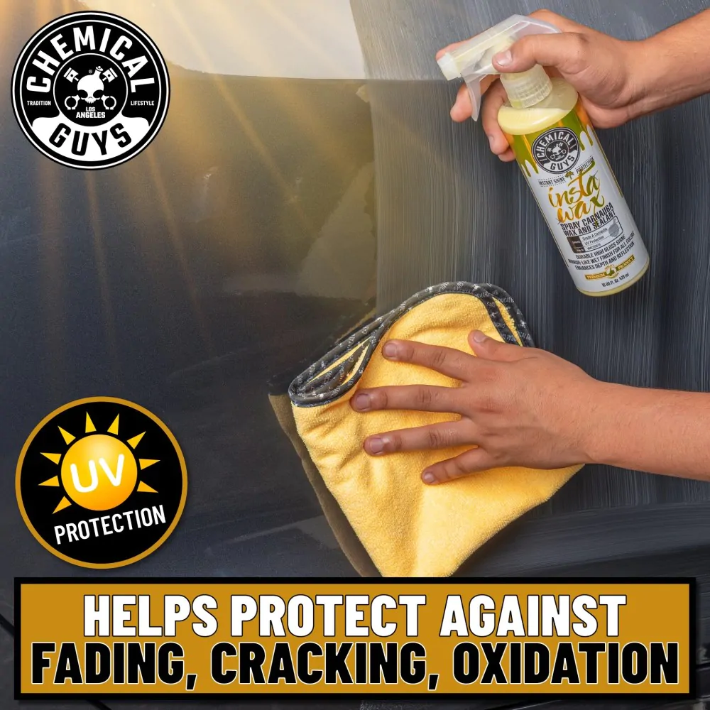 Поліроль спрей Chemical Guys Instawax Liquid Carnauba Shine and Protection Spray 473мл (WAC209_16)