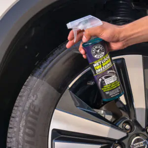 Захисний засіб для гуми блискучий Chemical Guys Galactic Black Wet Look Tire Shine Dressing 473мл (TVD118_16)