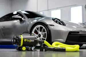 Турбосушка двотурбінна Bigboi BLOWRPROPLUS 3200W, шланг 9м, пульт (213820)