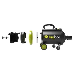 Турбосушка двотурбінна Bigboi BLOWRPROPLUS 3200W, шланг 9м, пульт (213820)