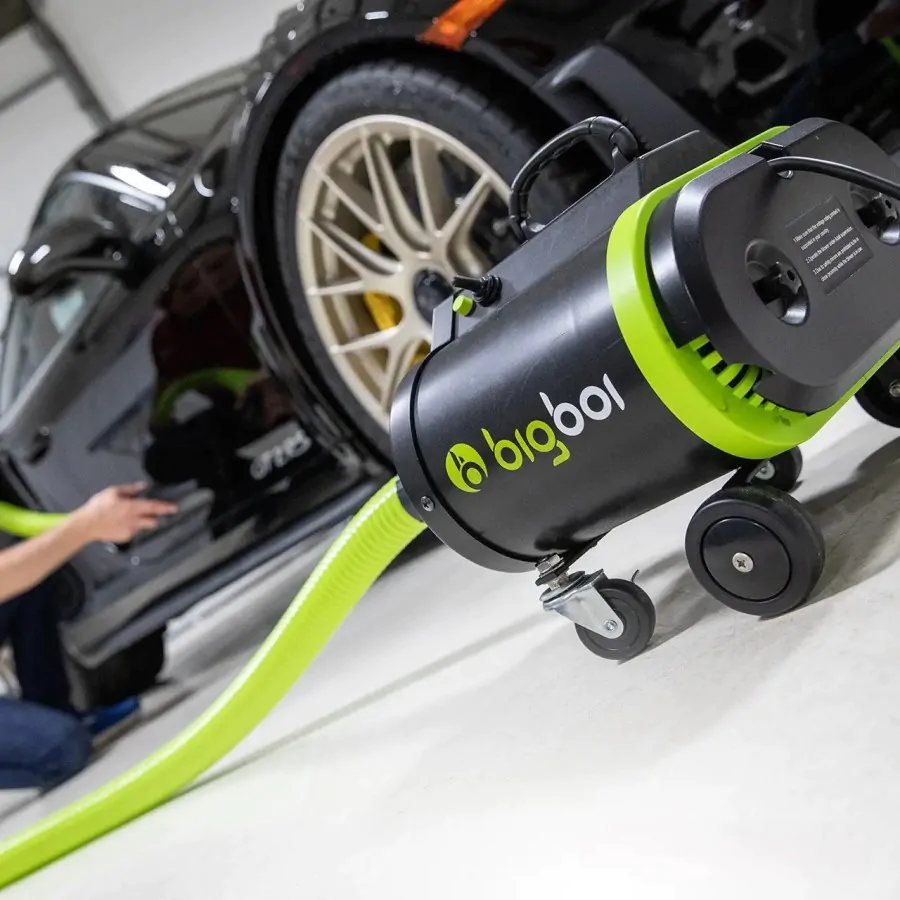 Турбосушка двотурбінна Bigboi BLOWRPROPLUS 3200W, шланг 9м, пульт (213820)