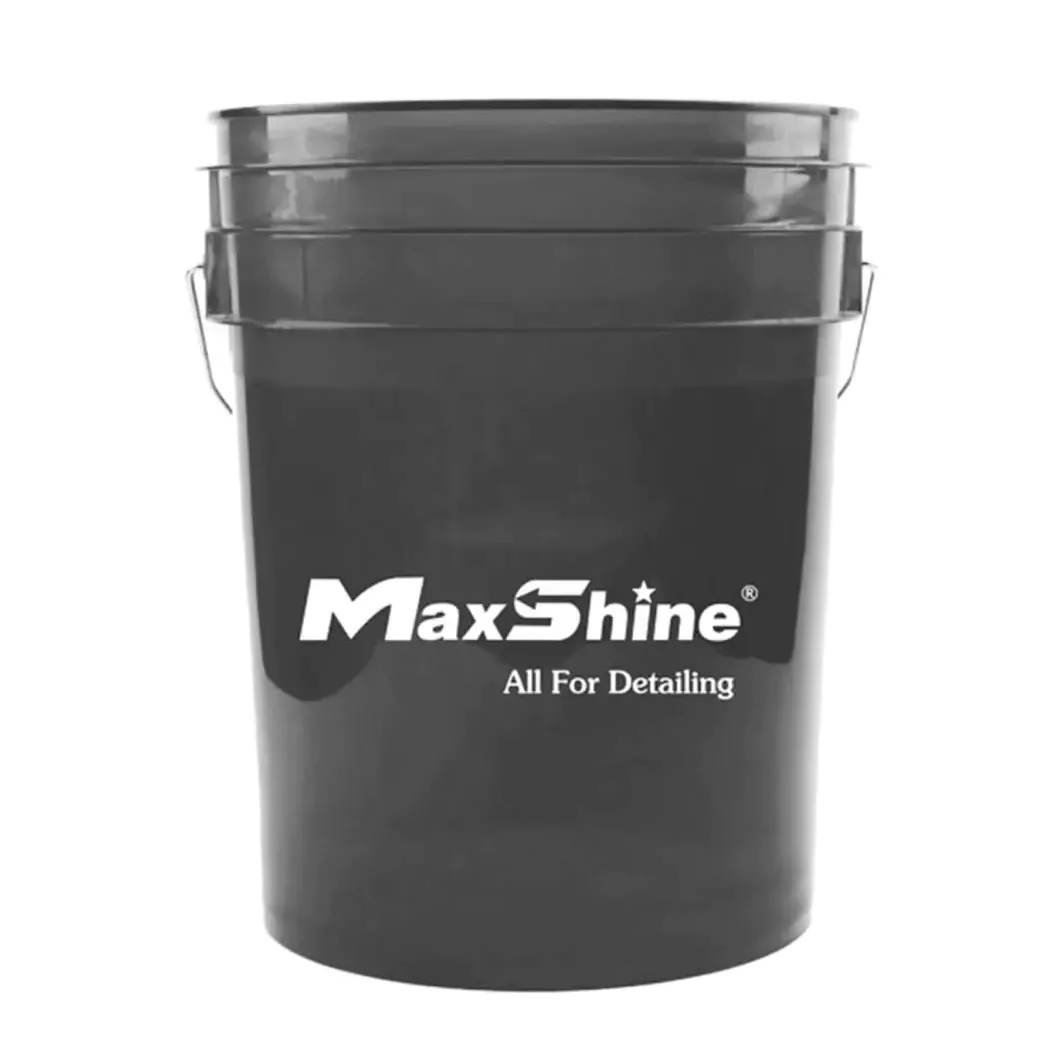 Відро для детейлінгу MaxShine Detailing Bucket Transparent 20л сірий (MSB002-G)
