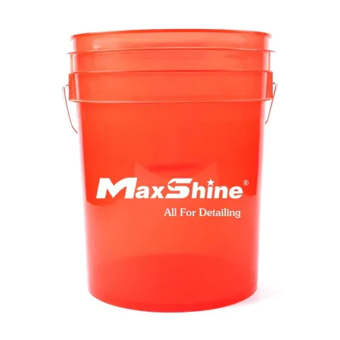 Відро для детейлінгу MaxShine Detailing Bucket Red 20л червоний (MSB002-R)