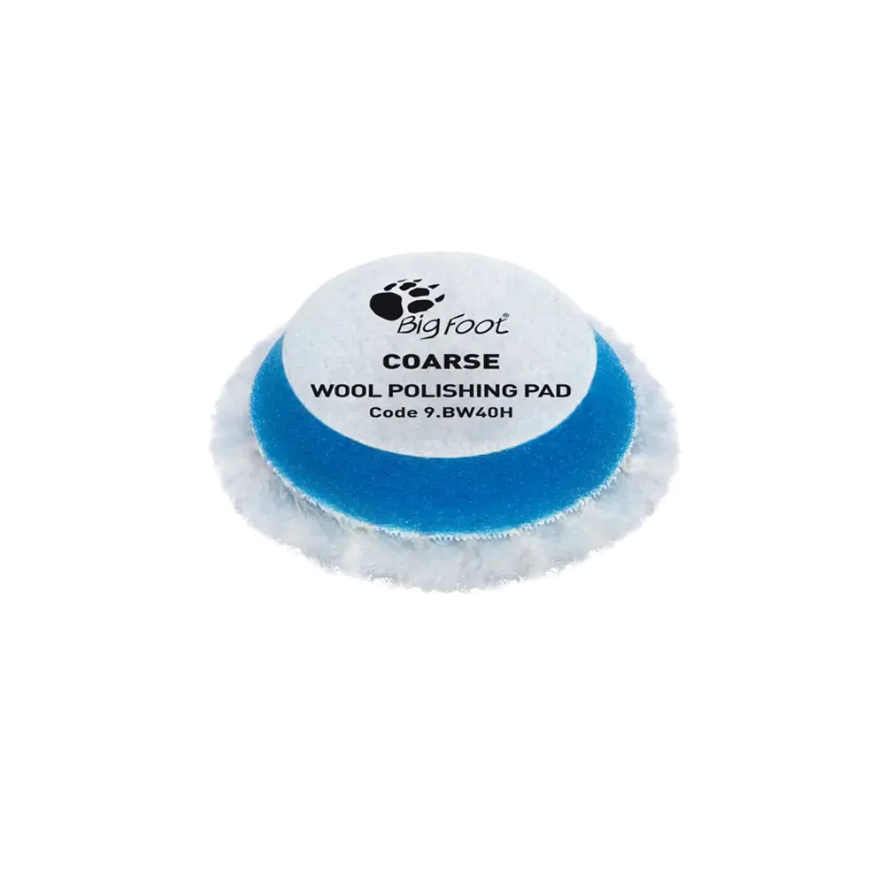 Полірувальний круг з жорсткого хутра RUPES Wool Polishing Pad Coarse BW40H Ø45mm (9.BW40H)