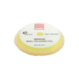 Полірувальний круг з хутра середньої жорсткості RUPES Wool Polishing Pad Medium 130мм (9.BW150M)