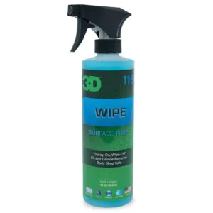 Средство для обезжиривания поверхности 3D Wipe Surface Prep 473мл (3D115)