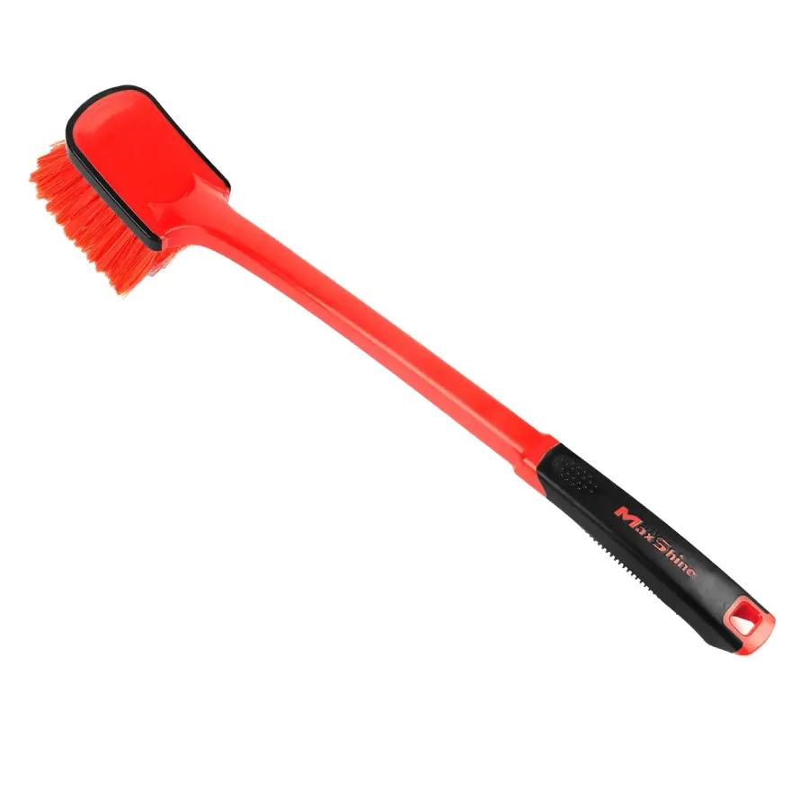 Щітка для чищення гуми та колісних дисків MaxShine Soft Grip Wheel And Body Brush Long (7011033​A)