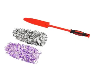 Йорш з мікрофібри для чищення колісних дисків MaxShine Premium Flat Microfiber Wheel Brush with Replaceable Cover 2.0 (704622)