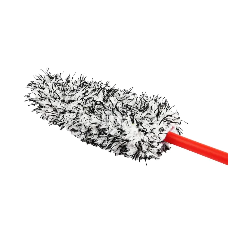 Йорш з мікрофібри для чищення колісних дисків MaxShine Premium Flat Microfiber Wheel Brush with Replaceable Cover 2.0 (704622)