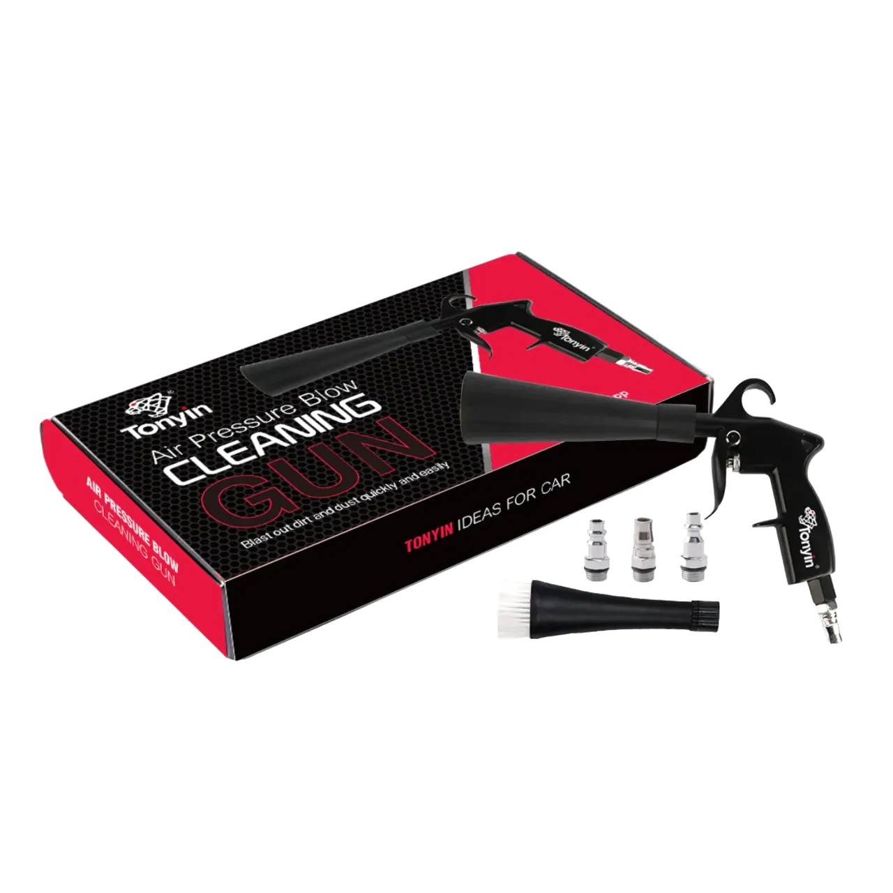 Пістолет для хімчистки салону Tonyin Air Pressure Blow Cleaning Gun (TT06B-tn)