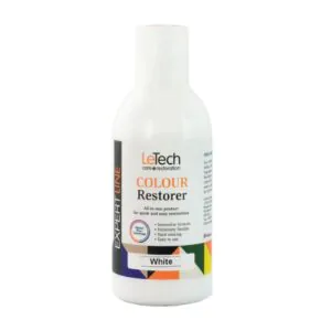 Средство для обновления цвета кожи авто LeTech Leather Colour Restorer White (Белый) 100мл (CRW100-LT)