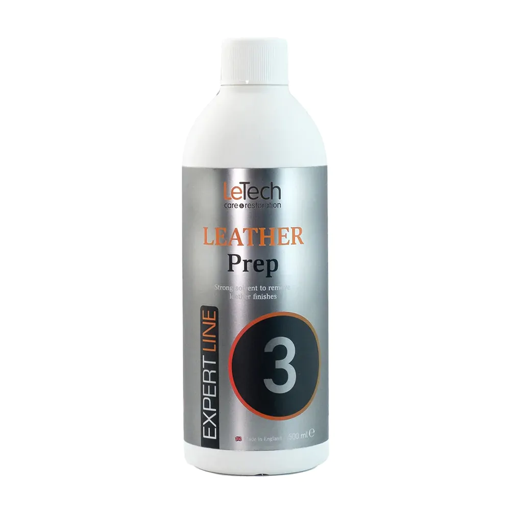 Засіб для видалення фарби зі шкіри авто LeTech Leather Prep 500мл